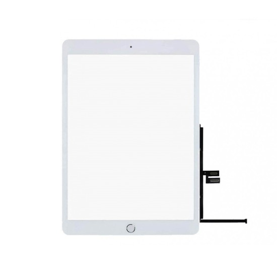 TOUCH COM BOTAO IPAD 7 10.2" (2019), 7TH GENERATION A2198 / A2200 / A2232 BRANCO